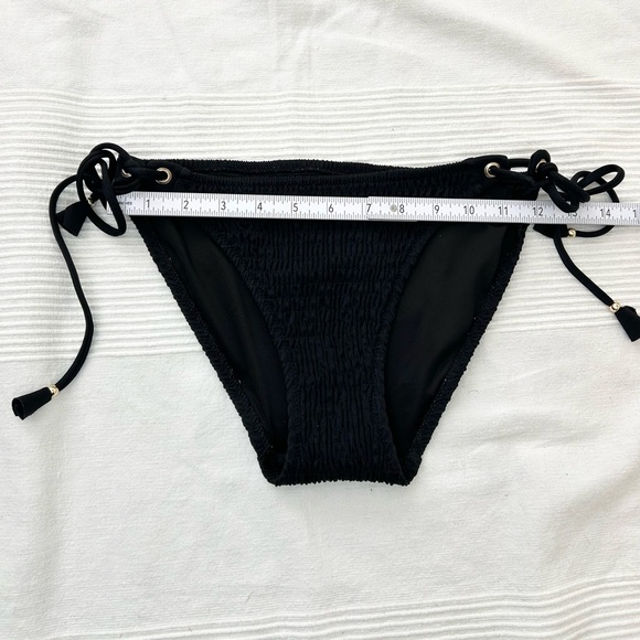 Victoria's Secret Side Tie Bikini Bottoms Swim Shirred
Gold Bead Tassels Beach - Picture 5 of 7